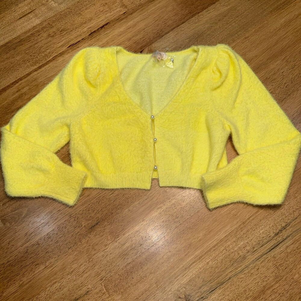 Revolve X Pearl Cardigan Butter Yellow CAMILA COELHO Pretty Little Liars Cozy